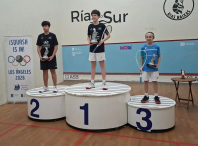 Mara Prieto e Mauro Vilas, ouro no Campionato Galego sub-15 de squash Mara Prieto e Mauro Vilas, ouro no Campionato Galego sub-15 de squash