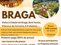 A Oficina de Voluntariado organiza unha excursión a Braga para os días 18 e 19 de abril