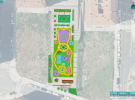 O Concello de Ames presenta o proxecto de mellora e acondicionamento do parque de Pardiñeiros