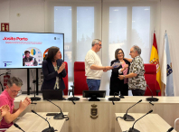 O Concello realiza unha recepción ao talento amesá nos XXX Premios de Teatro María Casares