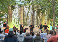 O concerto da orquestra folk SonDeSeu pechou tres días de celebración en Bugallido