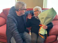 A poeta de Ames, Filomena Fraga, é centenaria A poeta de Ames, Filomena Fraga, é centenaria
