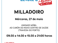 “Non perdas este bus. Lévate ao Son do Camiño”, nova campaña de doazón de sangue no Milladoiro e Bertamiráns