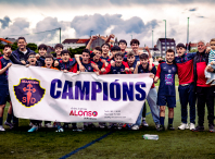 Os equipos xuvenís do Milladoiro SD proclámanse campións de Liga e logran o ascenso de categoría Os equipos xuvenís do Milladoiro SD proclámanse campións de Liga e logran o ascenso de categoría