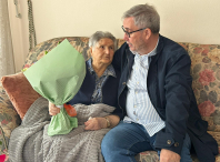 Carmen Vázquez, a veciña máis lonxeva de Ames, cumpre 104 anos Carmen Vázquez, a veciña máis lonxeva de Ames, cumpre 104 anos