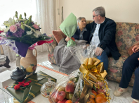 Carmen Vázquez, a veciña máis lonxeva de Ames, cumpre 104 anos Carmen Vázquez, a veciña máis lonxeva de Ames, cumpre 104 anos