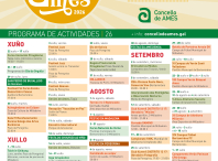 Preséntase a programación “Verán en Ames 2026”, tres meses de festexos e actividades para todos os públicos