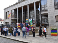 O Concello de Ames garda un minuto de silencio en solidariedade coas vítimas de Venezuela