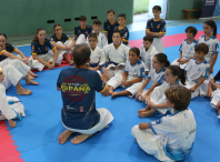 Seis deportistas do Dokkodo participan na concentración Team España Futuro celebrada en Teo