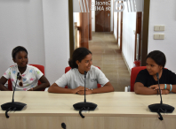 O Concello de Ames recibe ás tres nenas saharauís que pasaron o verán con familias amesás O Concello de Ames recibe ás tres nenas saharauís que pasaron o verán con familias amesás