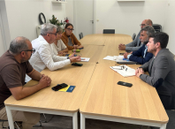 O Concello de Ames e Augas de Ames analizan con AEOPAS posibles vías de colaboración no ámbito do abastecemento e saneamento O Concello de Ames e Augas de Ames analizan con AEOPAS posibles vías de colaboración no ámbito do abastecemento e saneamento