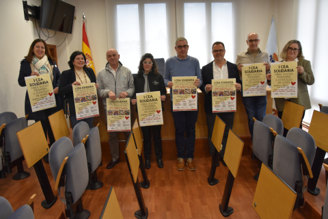 Imaxe da presentación da cea solidaria Obra Social Pediatría - Concello de Ames