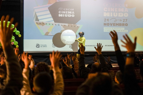 Imaxe da quinta edición do festival Cinema Miúdo