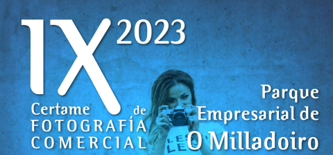 Cartaz do IX Certame de Fotografía Comercial