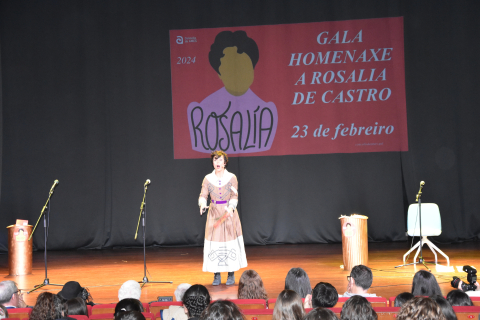 Ames pecha a programación do Día de Rosalía 2024 cunha gala poético-musical en homenaxe á escritora