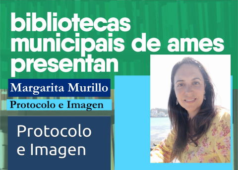 Margarita Murillo presenta o seu último libro “Protocolo e Imagen” dentro do programa Encontros Literarios