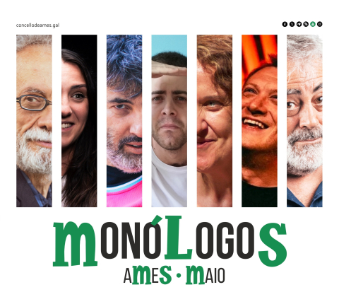 Chega a Ames a primeira edición do ciclo de monólogos con Quico Cadaval, Pepo Suevos, Paula Carballeira e Carlos Blanco