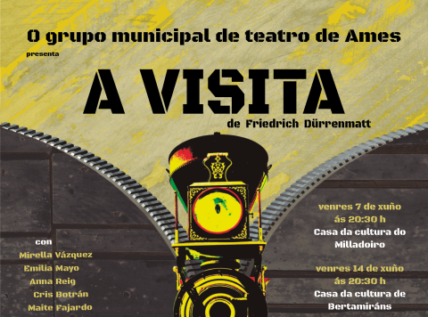 O grupo municipal de teatro estrea a obra “A visita” o 7 de xuño