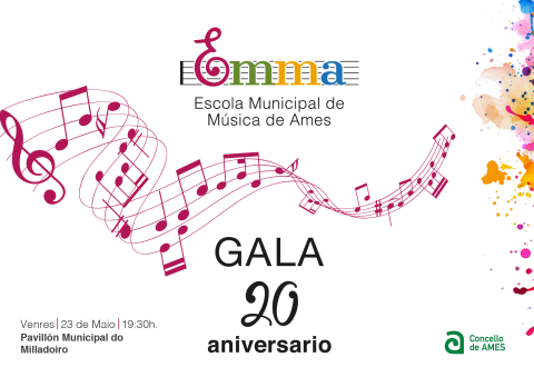 A EMMA celebra o 20 aniversario cunha gala na que se abordará o seu pasado, presente e futuro