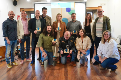 A II edición dos Premios XEA reúne preto de 100 persoas nun acto de celebración empresarial en Ames