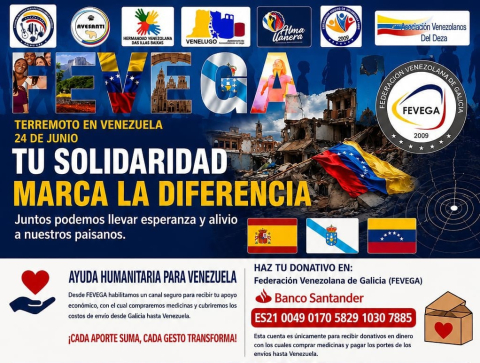 O Concello de Ames colabora na recollida de axuda humanitaria para Venezuela
