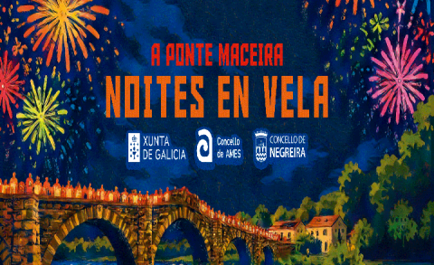 A Ponte Maceira acolle unha nova edición das Noites en Vela con Balteira e o grupo de gaitas da AC Follas Novas