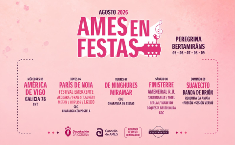 Hoxe comezan as festas da Peregrina de Bertamiráns, logo de que case 4.000 persoas gozasen durante cinco días dos festexos da Madalena no Milladoiro