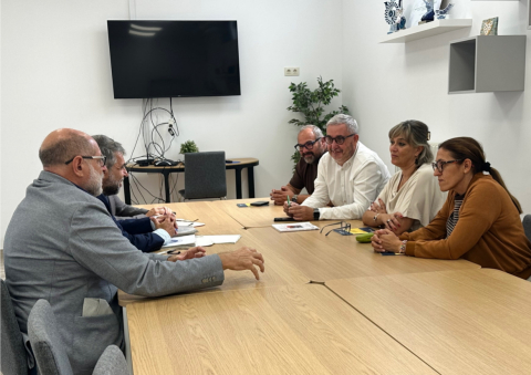 O Concello de Ames e Augas de Ames analizan con AEOPAS posibles vías de colaboración no ámbito do abastecemento e saneamento