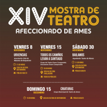 Cartel Mostra Teatro Afeccionado Cartel Mostra Teatro Afeccionado