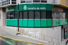 Imaxe das oficinas de servizos sociais do Milladoiro Imaxe das oficinas de servizos sociais do Milladoiro