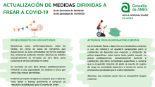 Actualización das medidas establecidas para a nova normalidade en Galicia (COVID-19) Actualización das medidas establecidas para a nova normalidade en Galicia (COVID-19)