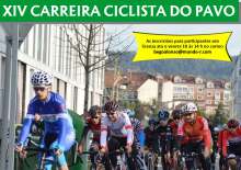 Cartaz da carreira ciclista do pavo Cartaz da carreira ciclista do pavo