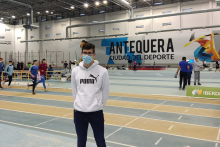 Diego Liñares, no campionato de España sub20 Diego Liñares, no campionato de España sub20