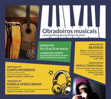 A música afrocubana pecha este sábado 21 os obradoiros musicais que organizou a EMMA en abril e maio