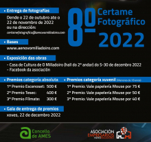 O prazo para anotarse ao certame pecha o día 22 de novembro O prazo para anotarse ao certame pecha o día 22 de novembro