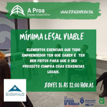 Cartaz da actividade do espazo colaborativo