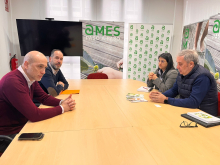 Imaxe da xuntanza entre o alcalde e maila concelleira de Promoción Económica cos xerentes do centro comercial Imaxe da xuntanza entre o alcalde e maila concelleira de Promoción Económica cos xerentes do centro comercial
