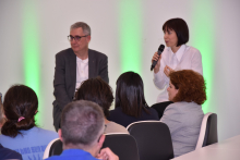 Imaxe da visita da ministra de Ciencia e Innovación Imaxe da visita da ministra de Ciencia e Innovación