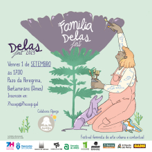 Cartaz da actividade do Delas Fest