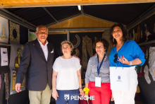 A palilleira amesá Ana Rosa Lista expuxo o seu traballo na Mostra Internacional de Renda de Bilros de Peniche A palilleira amesá Ana Rosa Lista expuxo o seu traballo na Mostra Internacional de Renda de Bilros de Peniche