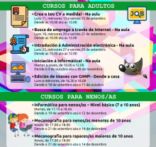 Cartaz coas actividades da aula CeMIT para o último cuadrimestre do ano Cartaz coas actividades da aula CeMIT para o último cuadrimestre do ano