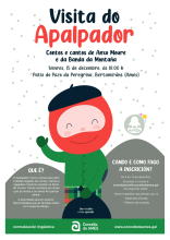 Cartaz da visita do Apalpador Cartaz da visita do Apalpador