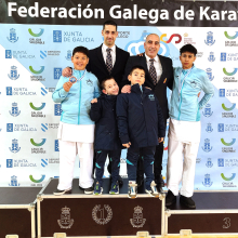 Seis alumnos da escola de karate Dokkodo participaron no Campionato Galego de Clubes Seis alumnos da escola de karate Dokkodo participaron no Campionato Galego de Clubes
