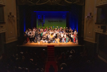 O Enreguéifate entregou os galardóns da súa sétima edición nun acto celebrado no Teatro Principal de Santiago de Compostela O Enreguéifate entregou os galardóns da súa sétima edición nun acto celebrado no Teatro Principal de Santiago de Compostela