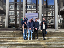 O alcalde, Blas García, e a concelleira de Promoción Económica, Ana Paz, reciben á nova directiva de XEA O alcalde, Blas García, e a concelleira de Promoción Económica, Ana Paz, reciben á nova directiva de XEA