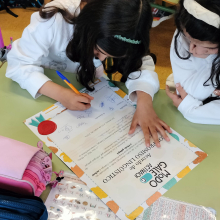 A experiencia de inmersión lingüística “Modo galego, actívao!” continúa nos centros educativos amesáns A experiencia de inmersión lingüística “Modo galego, actívao!” continúa nos centros educativos amesáns