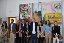 Chega ao Milladoiro a exposición do XVIII Certame de Arte Isaac Díaz Pardo Chega ao Milladoiro a exposición do XVIII Certame de Arte Isaac Díaz Pardo