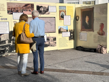 Chega a Ames a exposición sobre os 50 anos da Casa de Rosalía Chega a Ames a exposición sobre os 50 anos da Casa de Rosalía