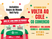 Esta semana terán lugar as xornadas “Volta ao cole co comercio” no Milladoiro e Bertamiráns Esta semana terán lugar as xornadas “Volta ao cole co comercio” no Milladoiro e Bertamiráns
