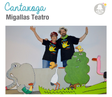 Aberto o prazo de inscrición para o espectáculo “Cantaxoga”, incluído no programa Apego Aberto o prazo de inscrición para o espectáculo “Cantaxoga”, incluído no programa Apego